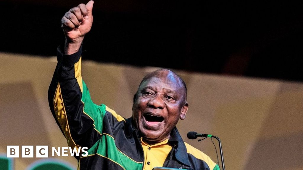 ANC conference: South Africa's President Cyril Ramaphosa defies scandal to win party vote